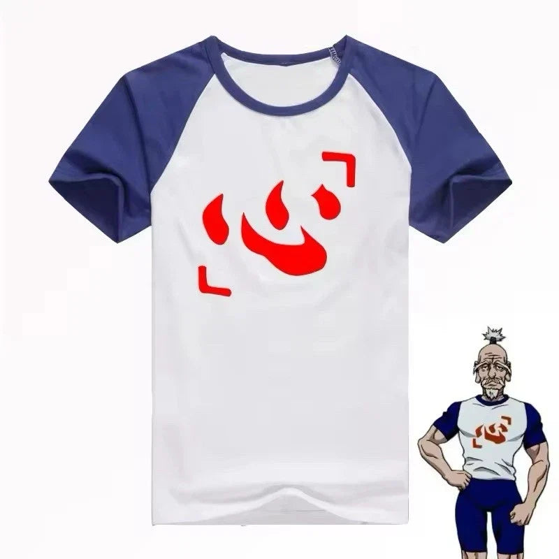Anime Hunter X Short Sleeve Cosplay Isaac Netero - Adult & Kids T-Shirts, Sweatshirts & Hoodies apparel design preview 1