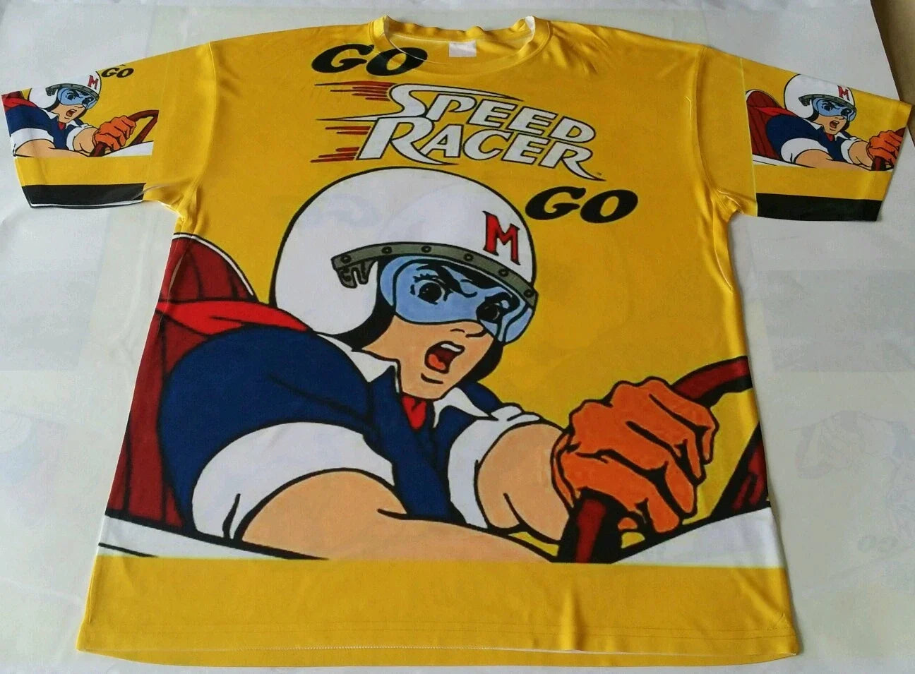 Custom Speed Racer Sublimated bred toro thunder - Adult & Kids T-Shirts, Sweatshirts & Hoodies apparel design preview 1