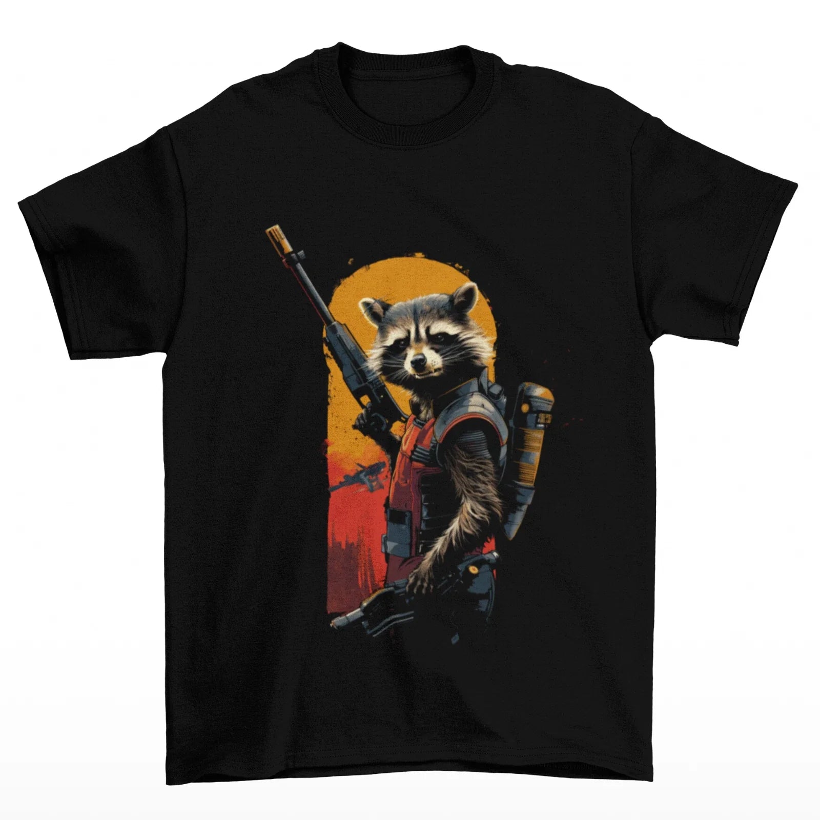 Rocket Guardians of the Galaxy Sizes Groot Space - Adult & Kids T-Shirts, Sweatshirts & Hoodies apparel design preview 1