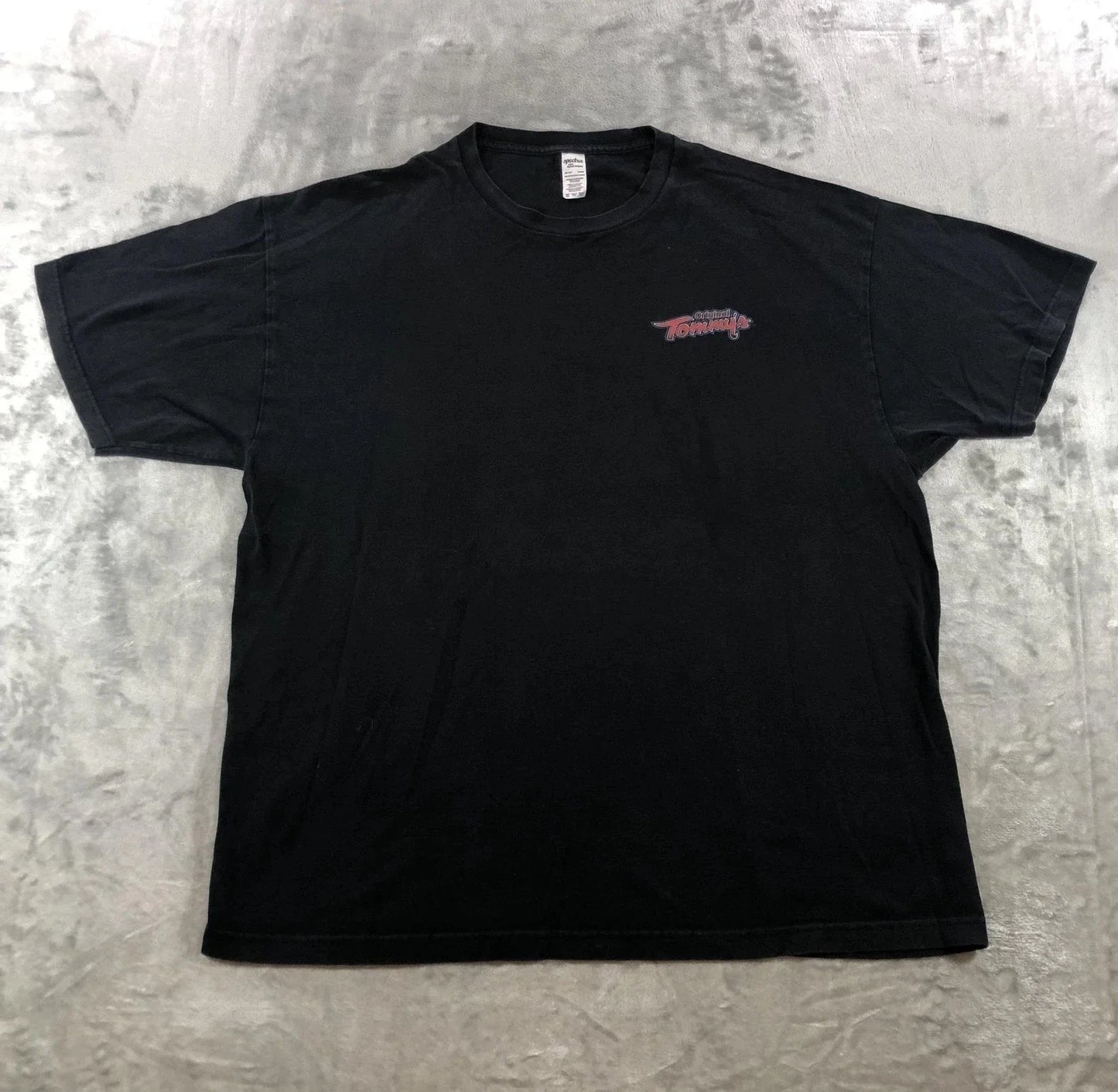 Spectra USA Mens 2XL Black Original Tommy's Hot Rod - Adult & Kids T-Shirts, Sweatshirts & Hoodies apparel design preview 1
