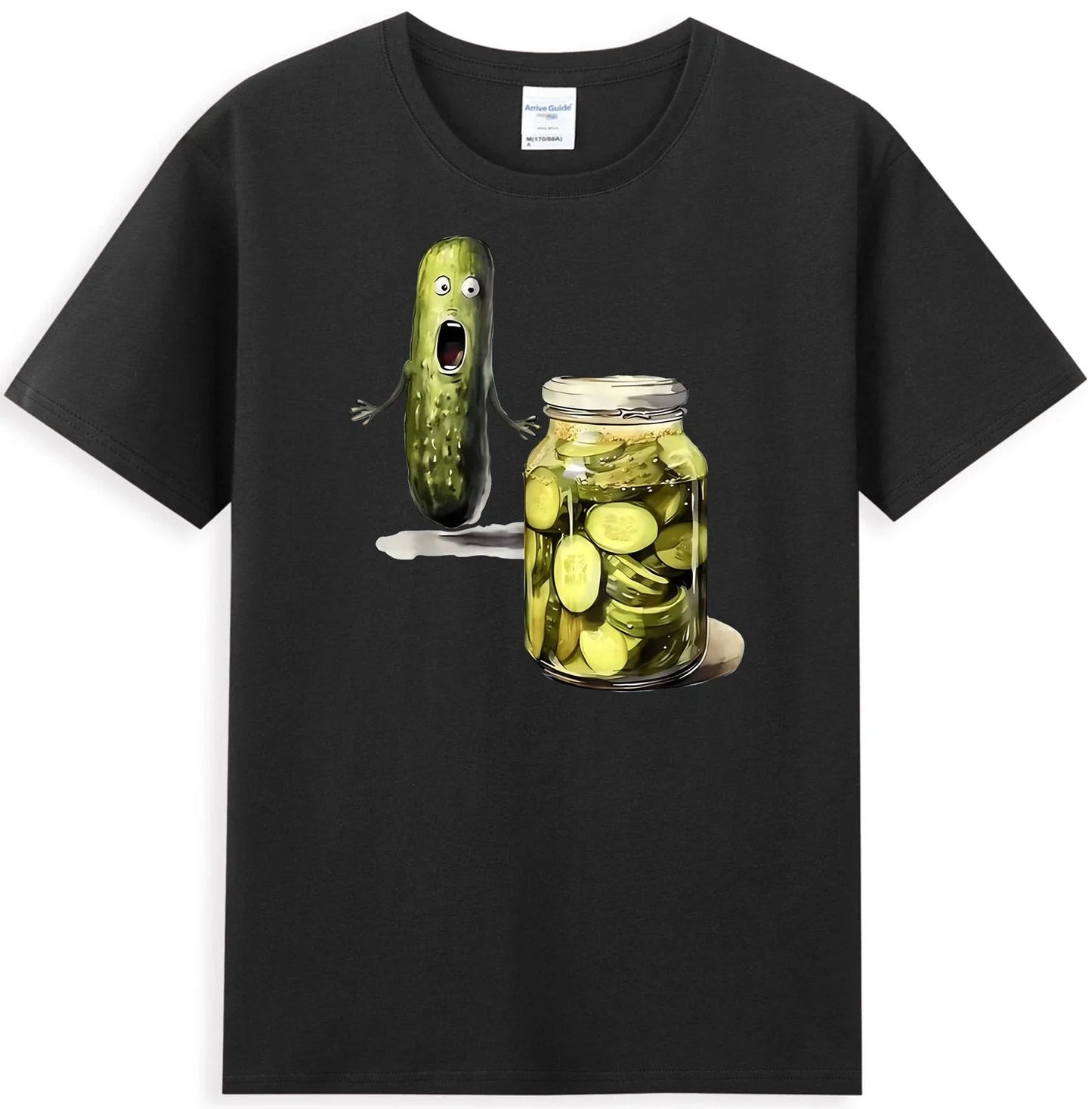 Pickle Surprise A Cucumber And Jar Of Sliced Pickles - Adult & Kids T-Shirts, Sweatshirts & Hoodies apparel design preview 1