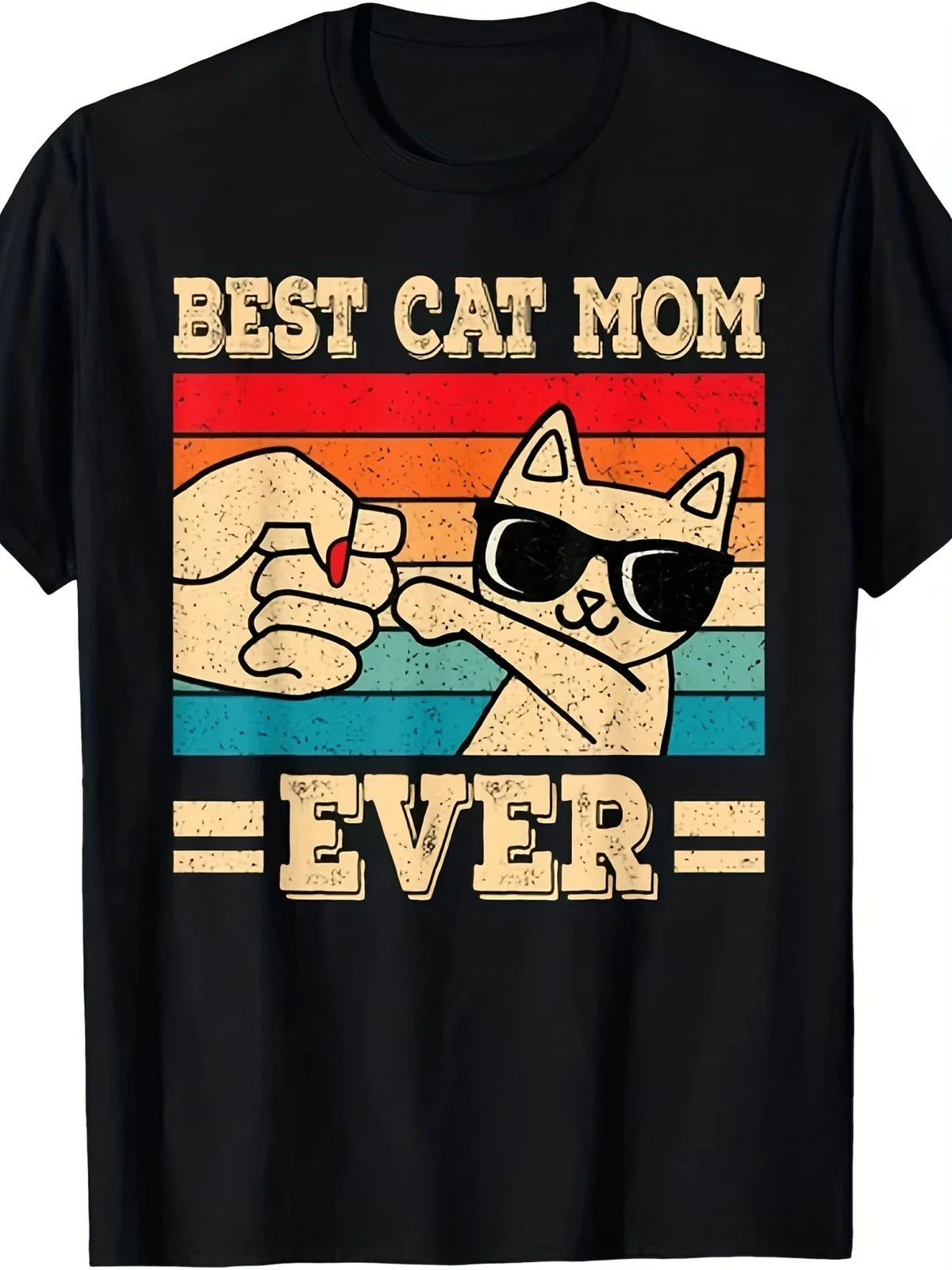 New Limited Edition Funny Cat Mom Graphic Retro - Adult & Kids T-Shirts, Sweatshirts & Hoodies apparel design preview 1