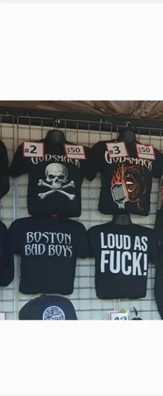 Godsmack Boston Bad Boys Loud As Skull Metal Concert - Adult & Kids T-Shirts, Sweatshirts & Hoodies apparel design preview 1