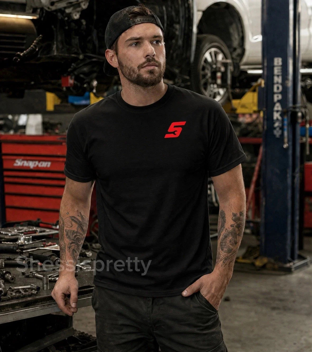 Mechanic Snap-On Style 100% Cotton Work Durable Print - Adult & Kids T-Shirts, Sweatshirts & Hoodies apparel design preview 1