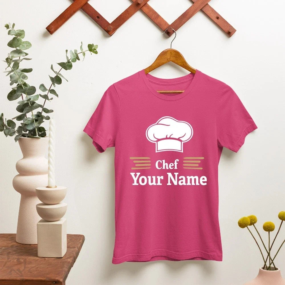 Personalised Custom Chef Kitchen Cooking Catering - Adult & Kids T-Shirts, Sweatshirts & Hoodies apparel design preview 1