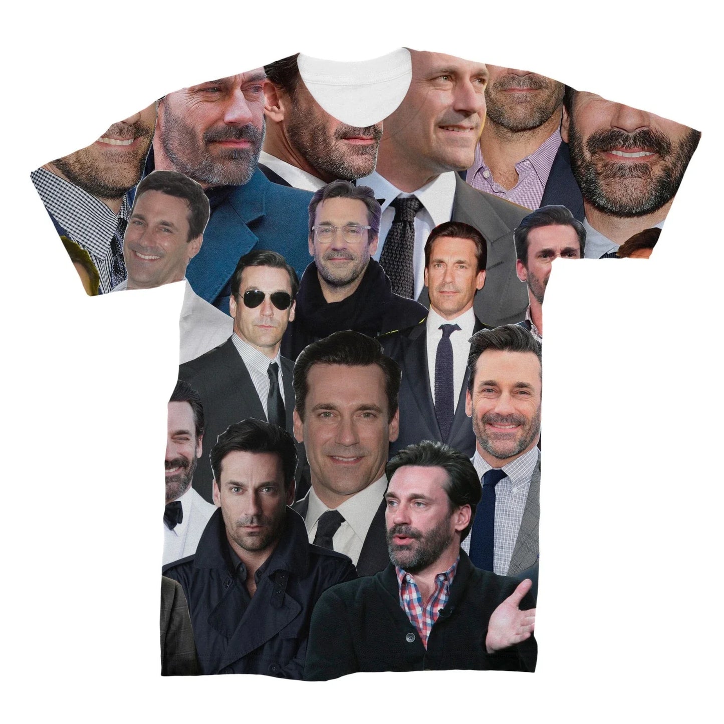 Jon Hamm Collage - Adult & Kids T-Shirts, Sweatshirts & Hoodies apparel design preview 1
