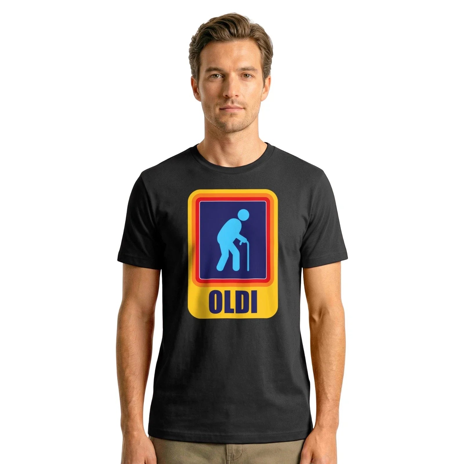 Funny OLDI Humorous Old Man Graphic Gift For Dad - Adult & Kids T-Shirts, Sweatshirts & Hoodies apparel design preview 1
