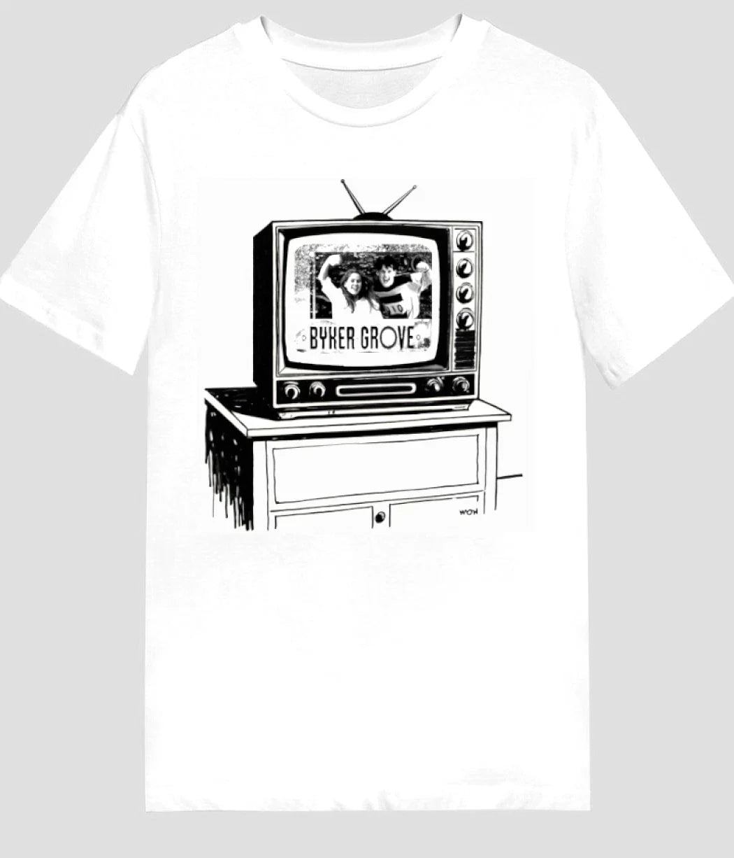 Byker Grove 90s style vintage fashion - Adult & Kids T-Shirts, Sweatshirts & Hoodies apparel design preview 1