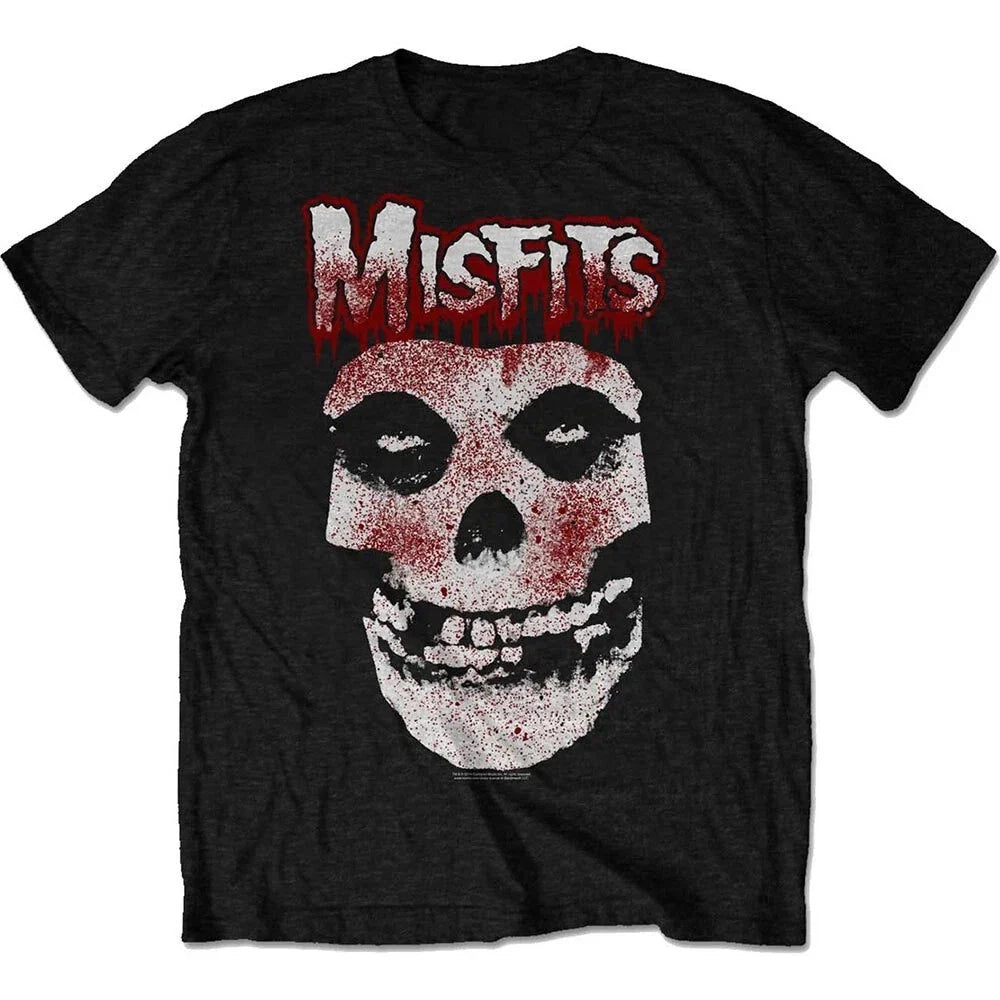 Misfits Men Horror Punk Rock Skull Graphic Black - Adult & Kids T-Shirts, Sweatshirts & Hoodies apparel design preview 1