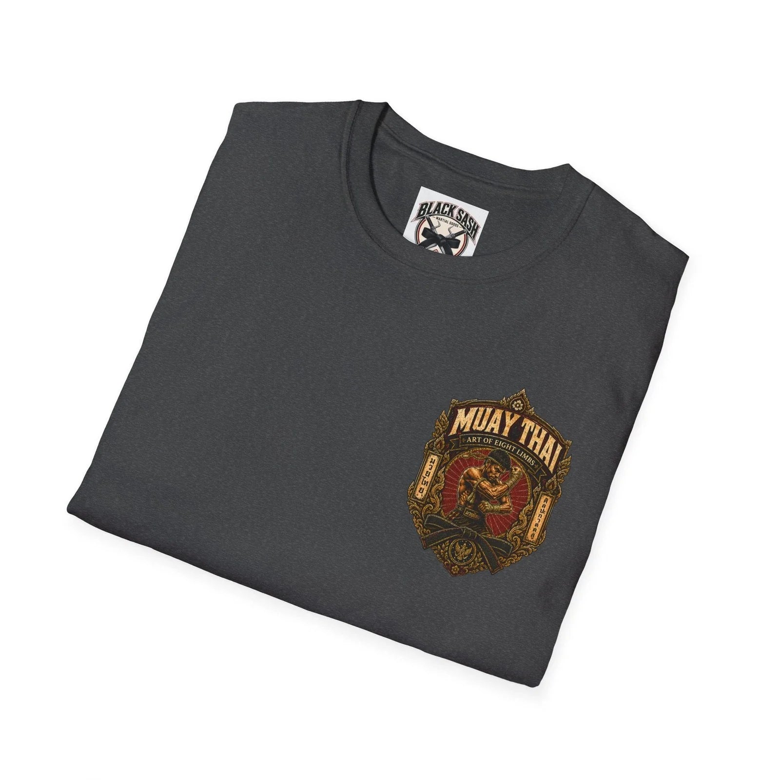 Muay Thai Art of Eight Limbs Vintage Martial Arts - Adult & Kids T-Shirts, Sweatshirts & Hoodies apparel design preview 1