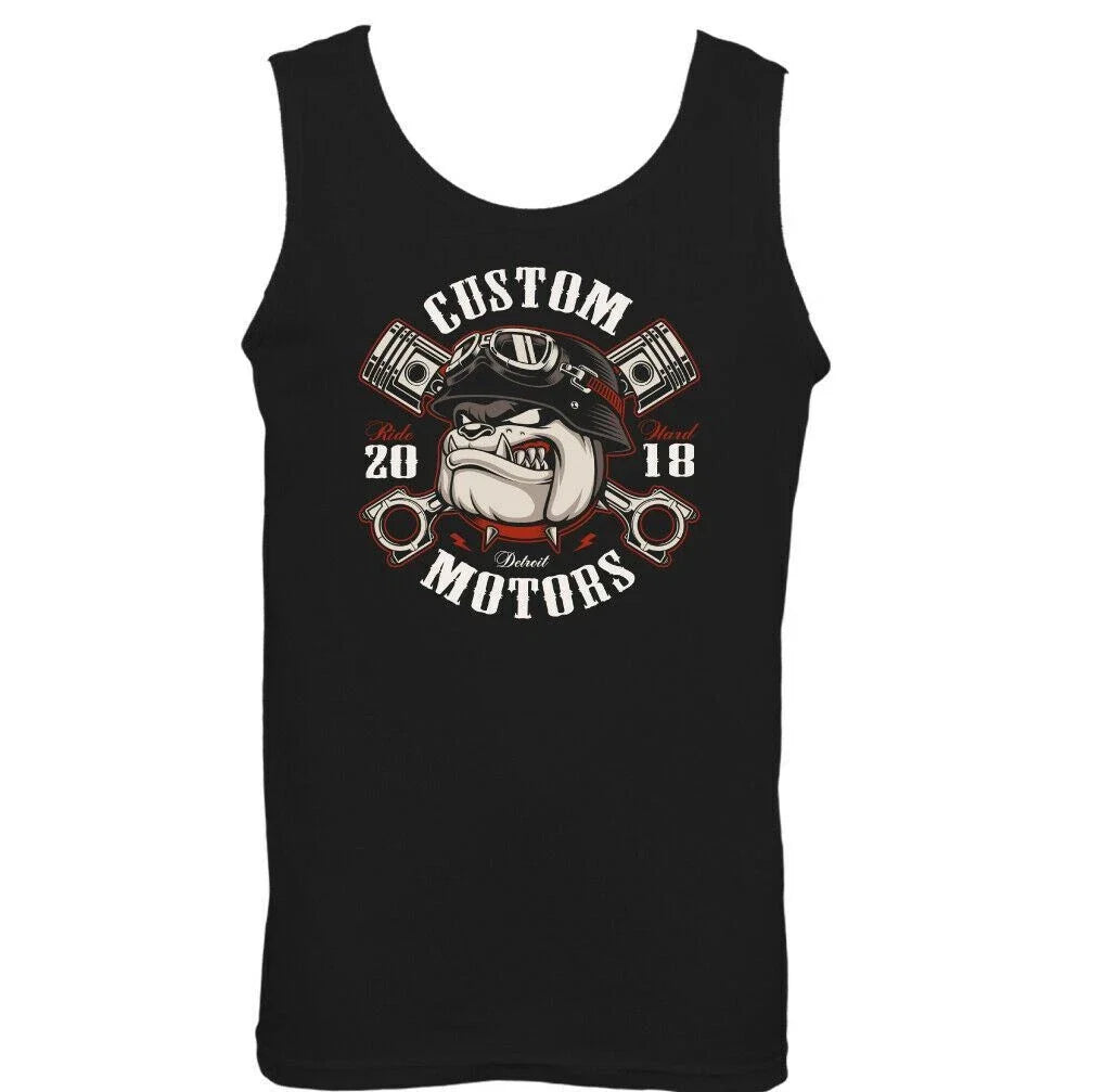 BIKER VEST Motorbike Motorcycle Cafe Racer Chopper - Adult & Kids T-Shirts, Sweatshirts & Hoodies apparel design preview 1