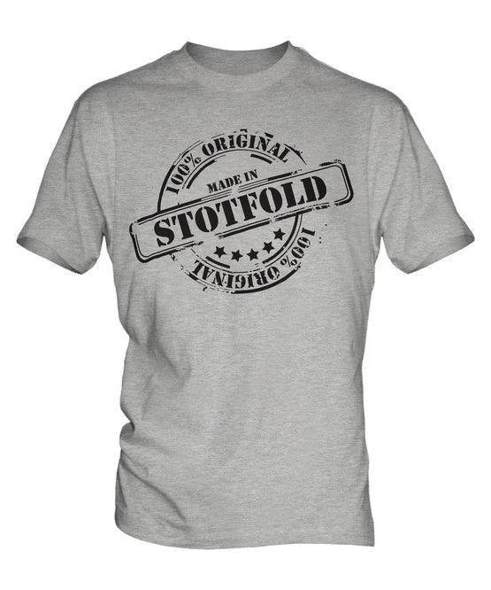 MADE IN STOTFOLD MENS GIFT CHRISTMAS BIRTHDAY 18TH - Adult & Kids T-Shirts, Sweatshirts & Hoodies apparel design preview 1