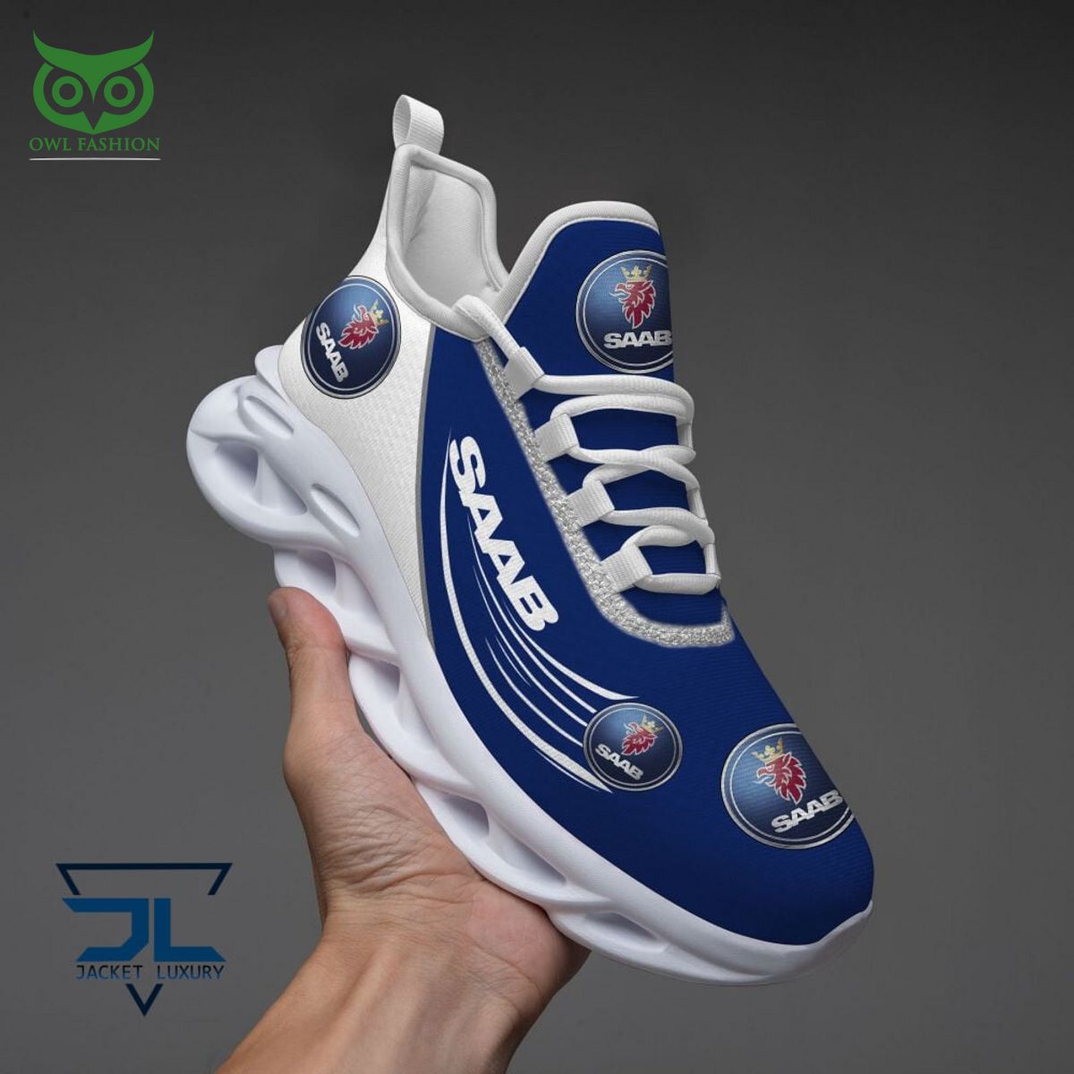 Saab Automobile Trending Car Brand Max Soul Shoes - Adult & Kids T-Shirts, Sweatshirts & Hoodies apparel design preview 1