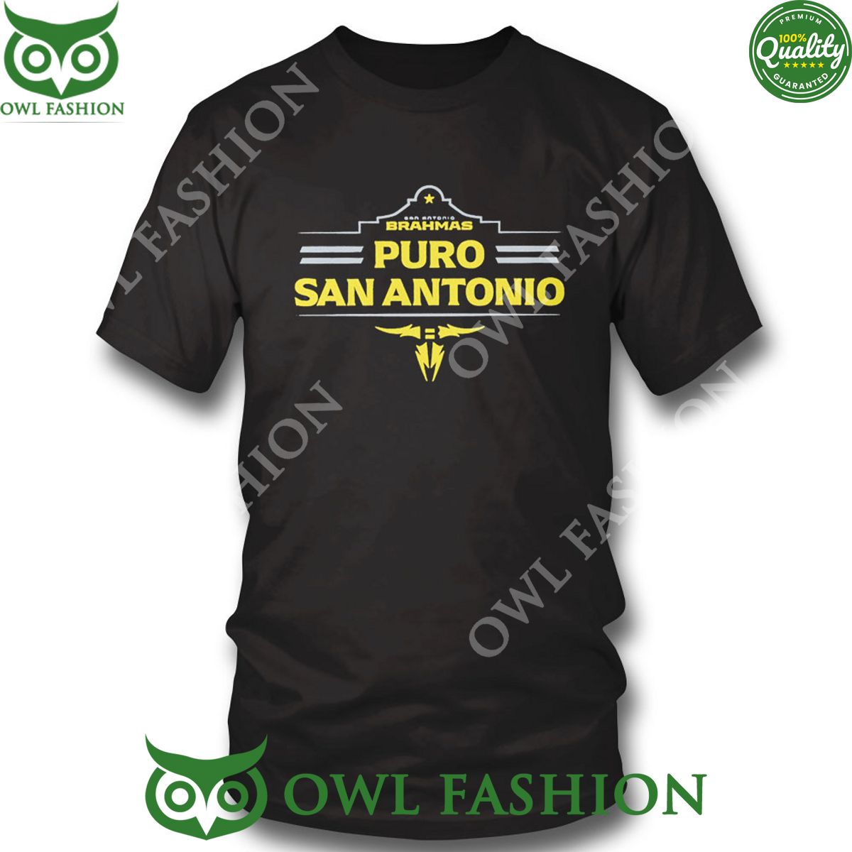 San Antonio Brahmas Puro 2024 Ladies - Adult & Kids T-Shirts, Sweatshirts & Hoodies apparel design preview 1