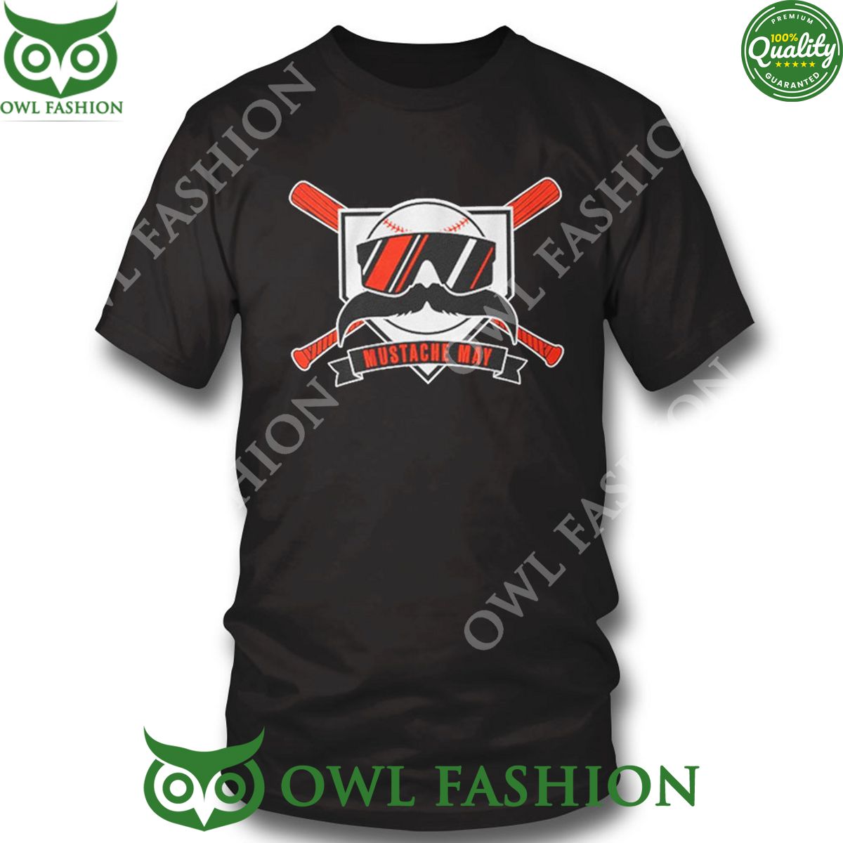 San Francisco Giants Mustache May 2024 Ladies - Adult & Kids T-Shirts, Sweatshirts & Hoodies apparel design preview 1