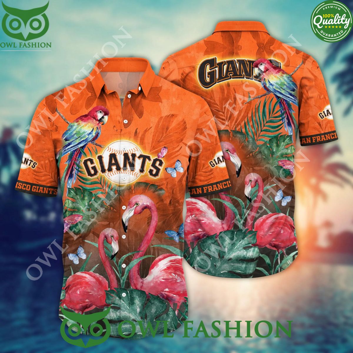 San Francisco Giants Summer Vibe MLB Hawaiian and - Adult & Kids T-Shirts, Sweatshirts & Hoodies apparel design preview 1