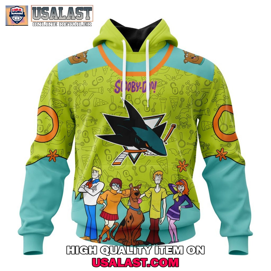 San Jose Sharks x Scooby Doo Special - Adult & Kids T-Shirts, Sweatshirts & Hoodies apparel design preview 1