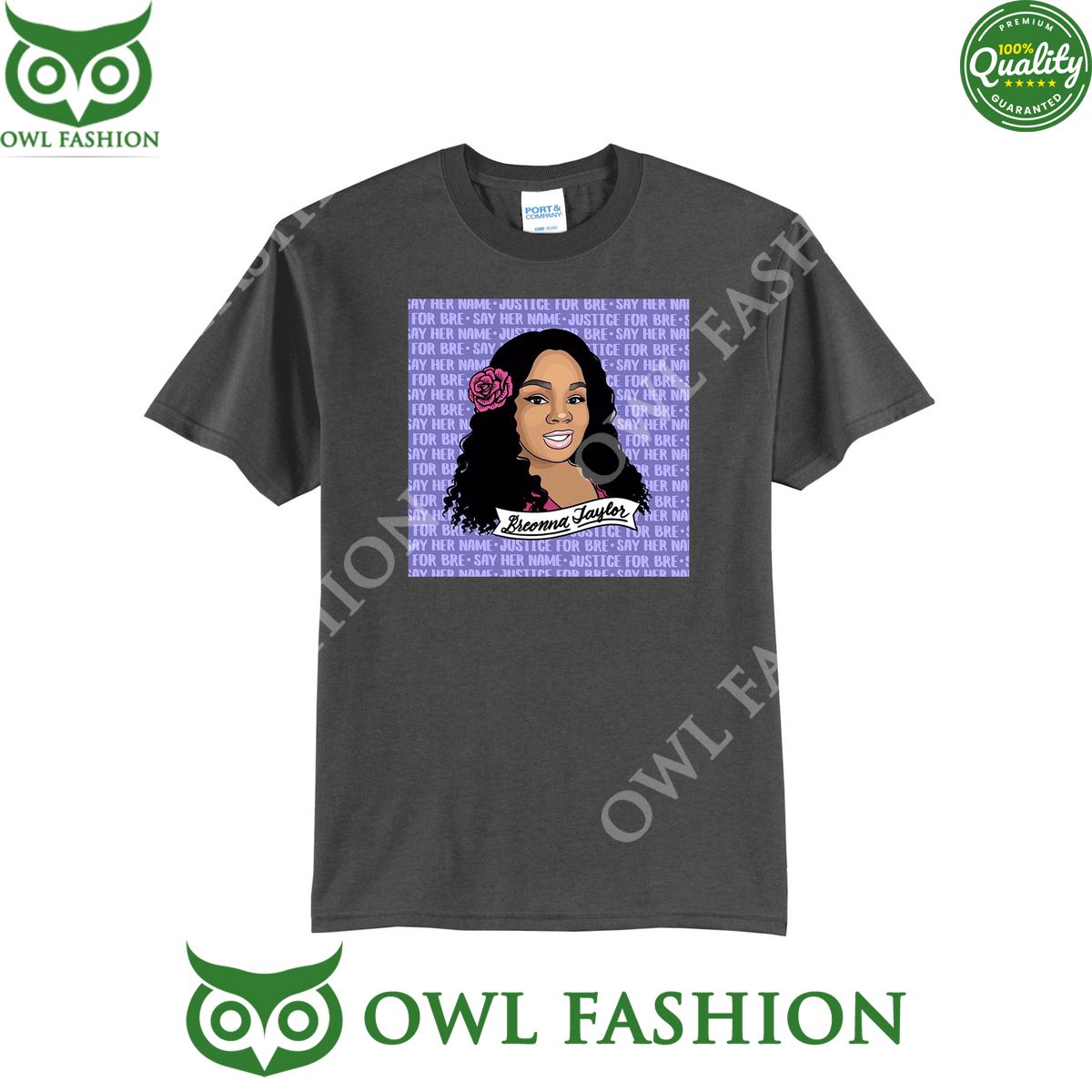 Say Her Name' Short Sleeve - Adult & Kids T-Shirts, Sweatshirts & Hoodies apparel design preview 1