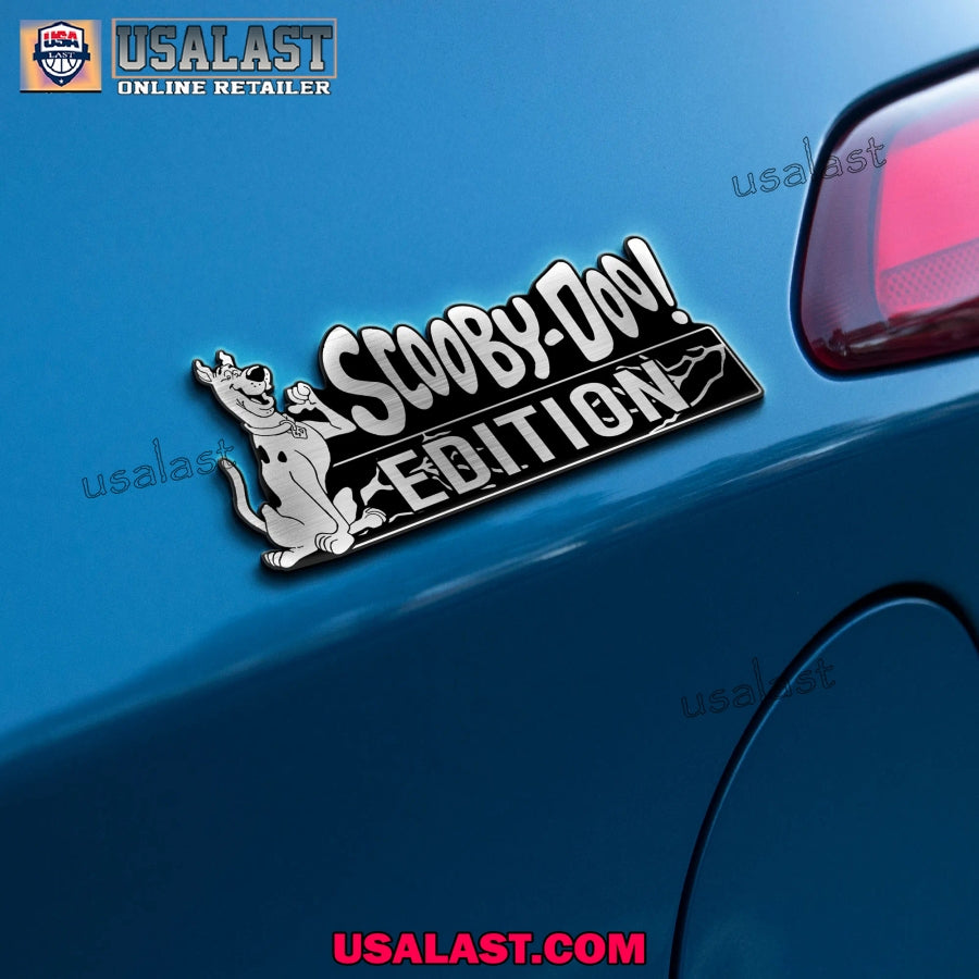 Scooby Doo 3D Car Emblem Custom Badge - Adult & Kids T-Shirts, Sweatshirts & Hoodies apparel design preview 1