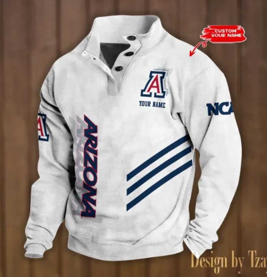 Personalized Arizonna Stand Collar Basketball Fan - Adult & Kids T-Shirts, Sweatshirts & Hoodies apparel design preview 1