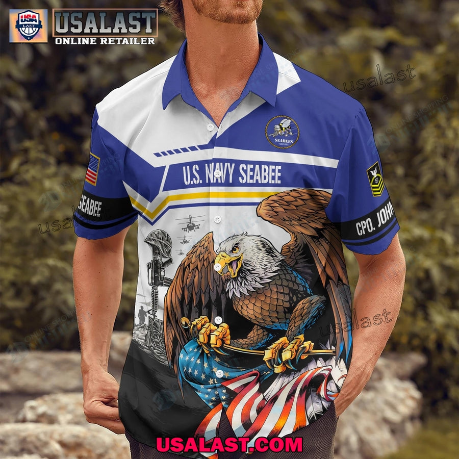 Seabee Veterans Hawaiian Polo And - Adult & Kids T-Shirts, Sweatshirts & Hoodies apparel design preview 1