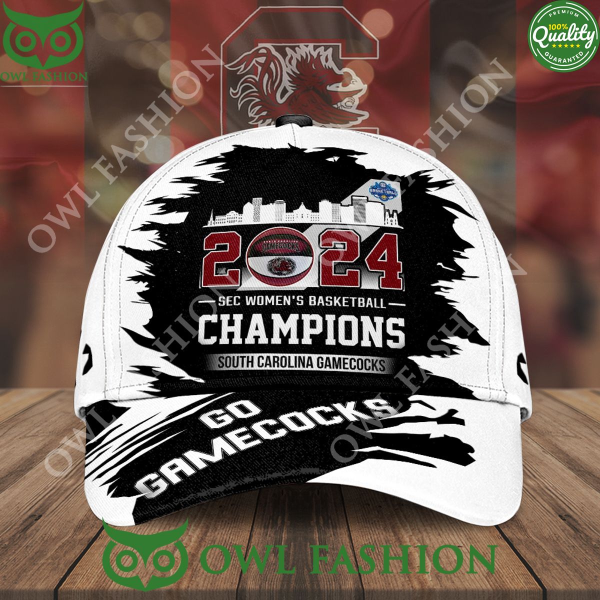 Sec Women Basketball champions 2024 South Carolina - Adult & Kids T-Shirts, Sweatshirts & Hoodies apparel design preview 1
