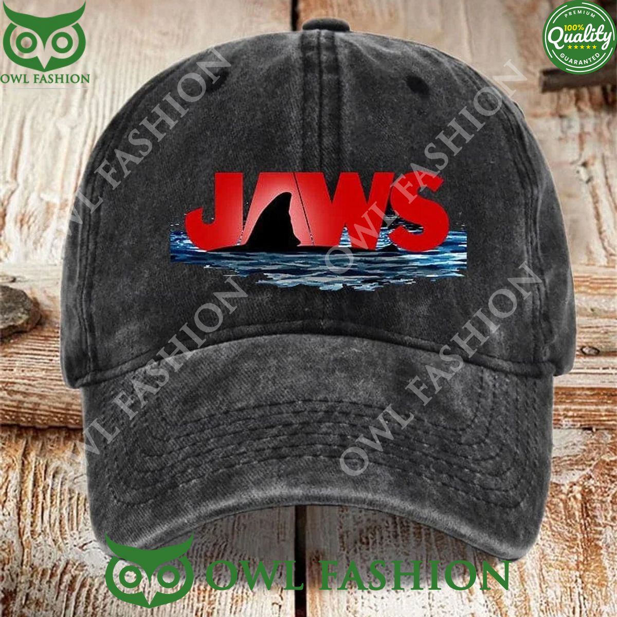 Shark Jaws Printed Classic Cap - Adult & Kids T-Shirts, Sweatshirts & Hoodies apparel design preview 1