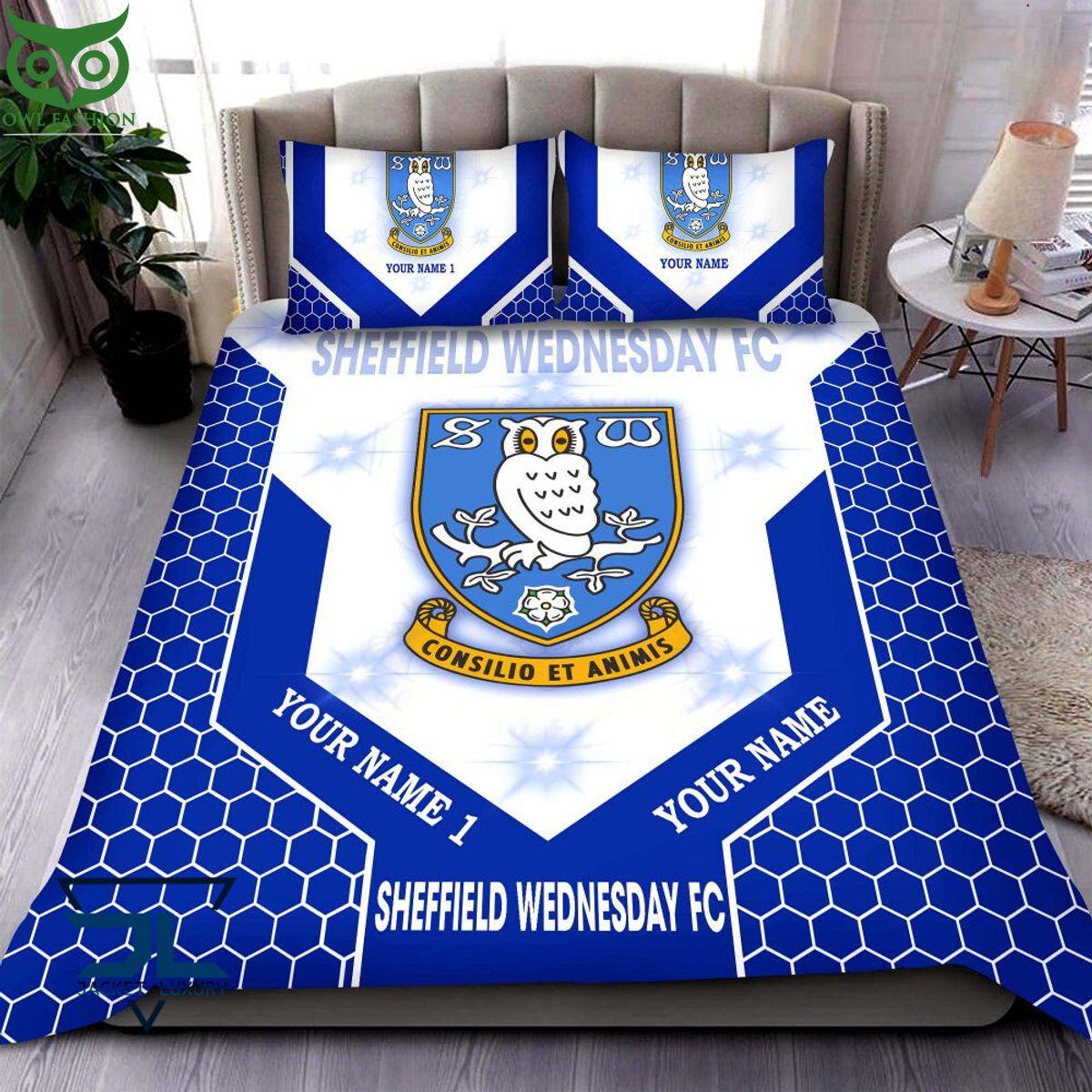 Sheffield Wednesday EFL Champion Customized Bedding - Adult & Kids T-Shirts, Sweatshirts & Hoodies apparel design preview 1