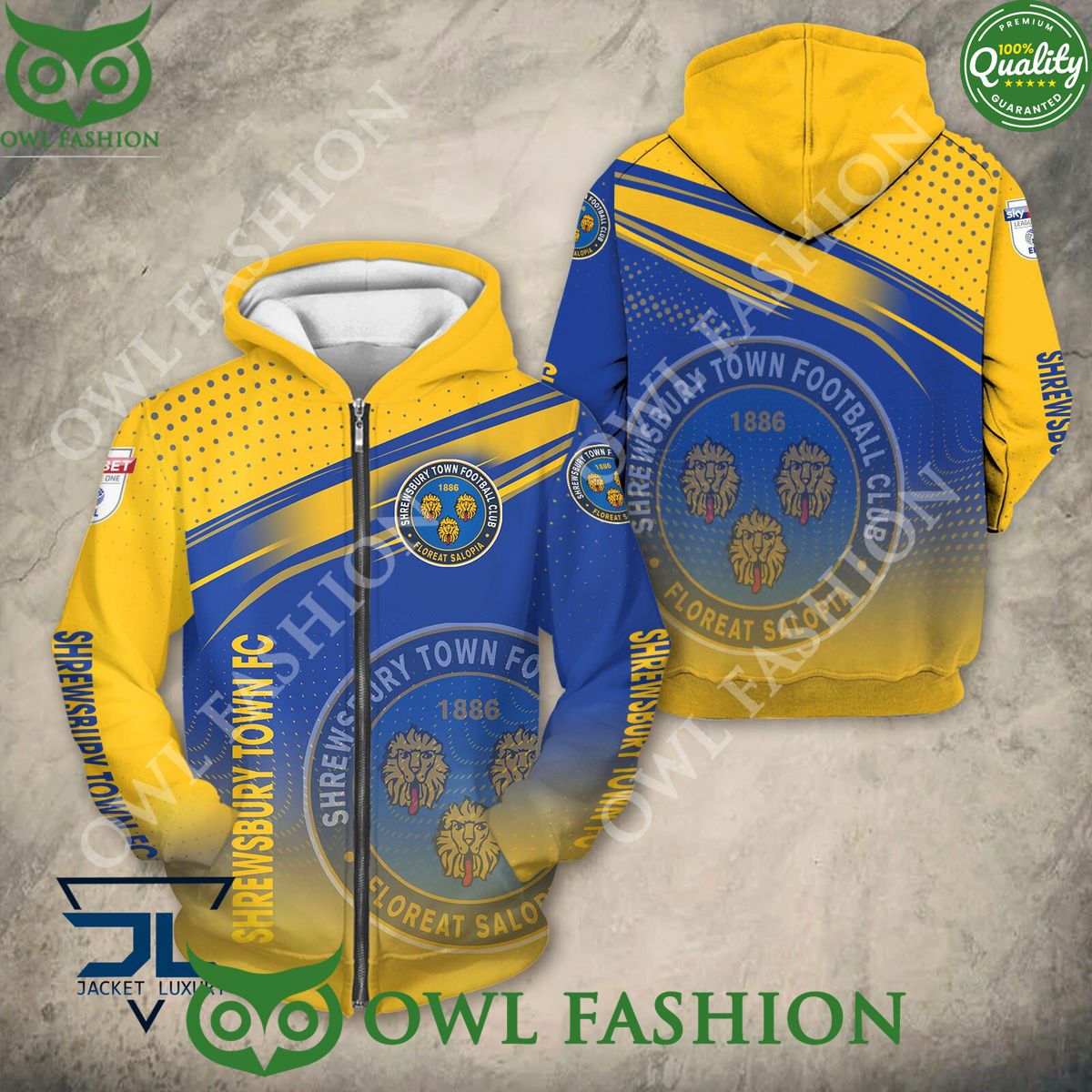 Shrewsbury Town Trending Design EFL 2024 - Adult & Kids T-Shirts, Sweatshirts & Hoodies apparel design preview 1