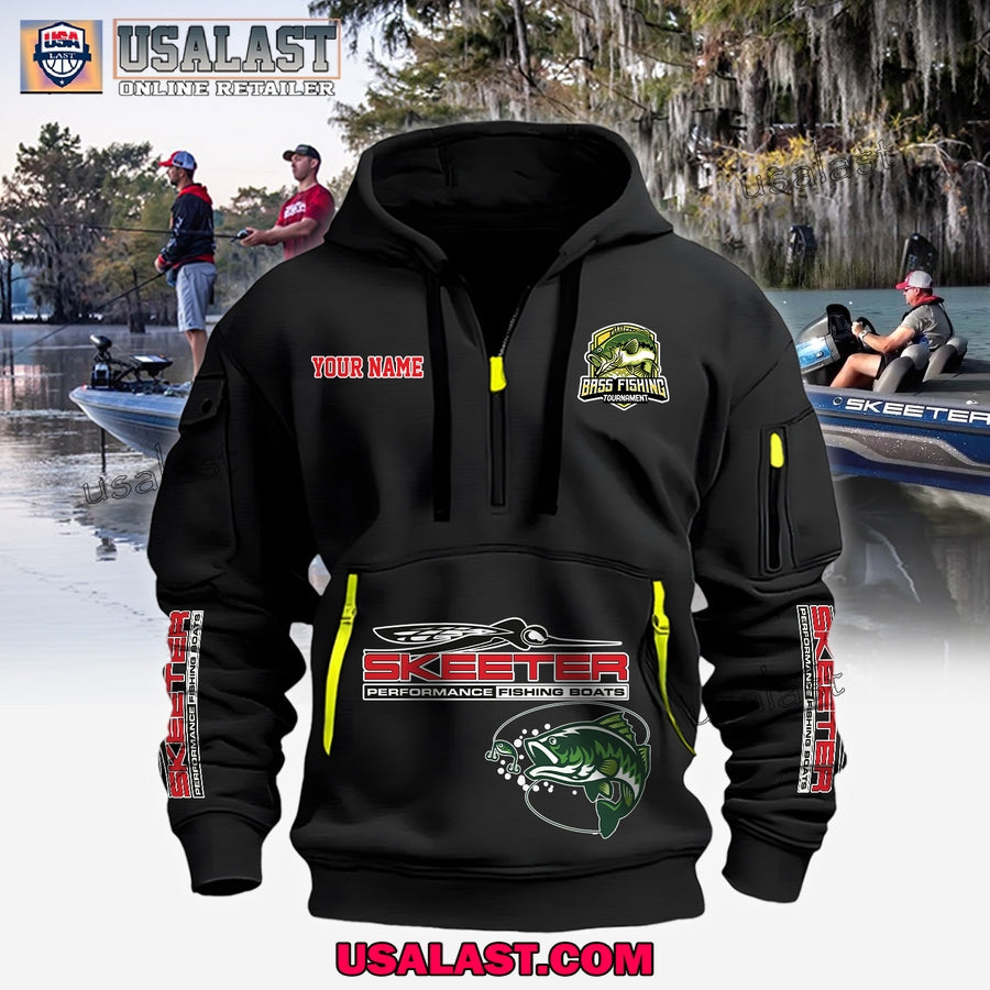 Skeeter Boats Fishing Custom Name Heavy - Adult & Kids T-Shirts, Sweatshirts & Hoodies apparel design preview 1
