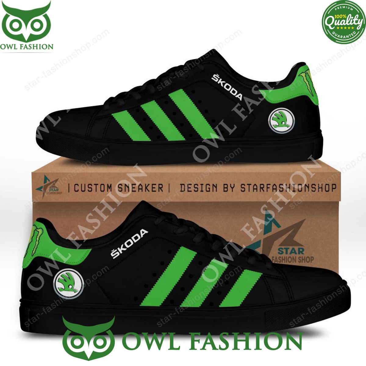 Skoda Auto oldest car makers Stan Smith - Adult & Kids T-Shirts, Sweatshirts & Hoodies apparel design preview 1