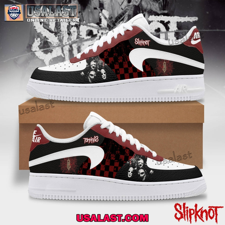 Slipknot Upside Down Logo Air Force 1 Shoes - Adult & Kids T-Shirts, Sweatshirts & Hoodies apparel design preview 1