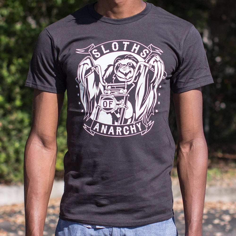 Sloths Of Anarchy - Adult & Kids T-Shirts, Sweatshirts & Hoodies apparel design preview 1