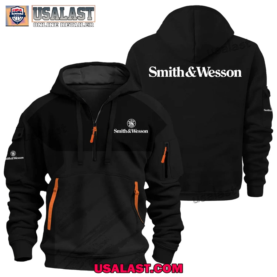 Smith Wesson Gun Brand Heavy Zip - Adult & Kids T-Shirts, Sweatshirts & Hoodies apparel design preview 1
