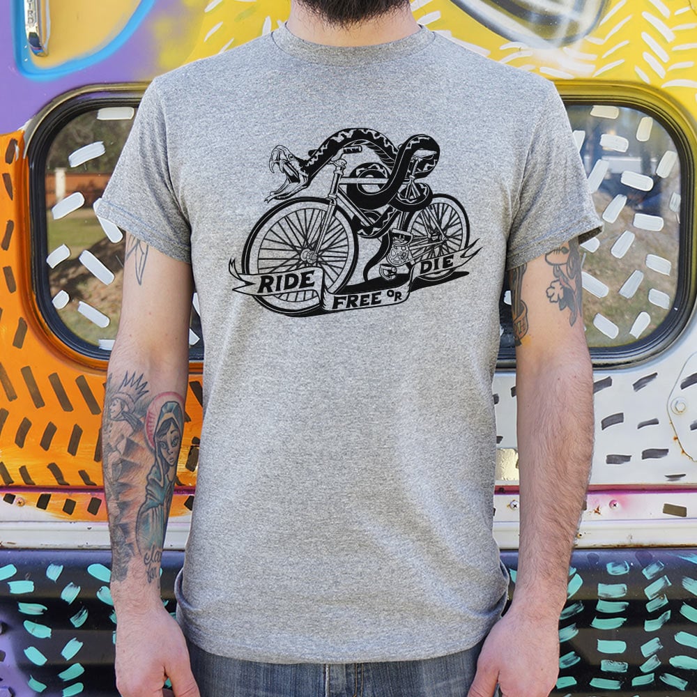 Snake Bike - Adult & Kids T-Shirts, Sweatshirts & Hoodies apparel design preview 1