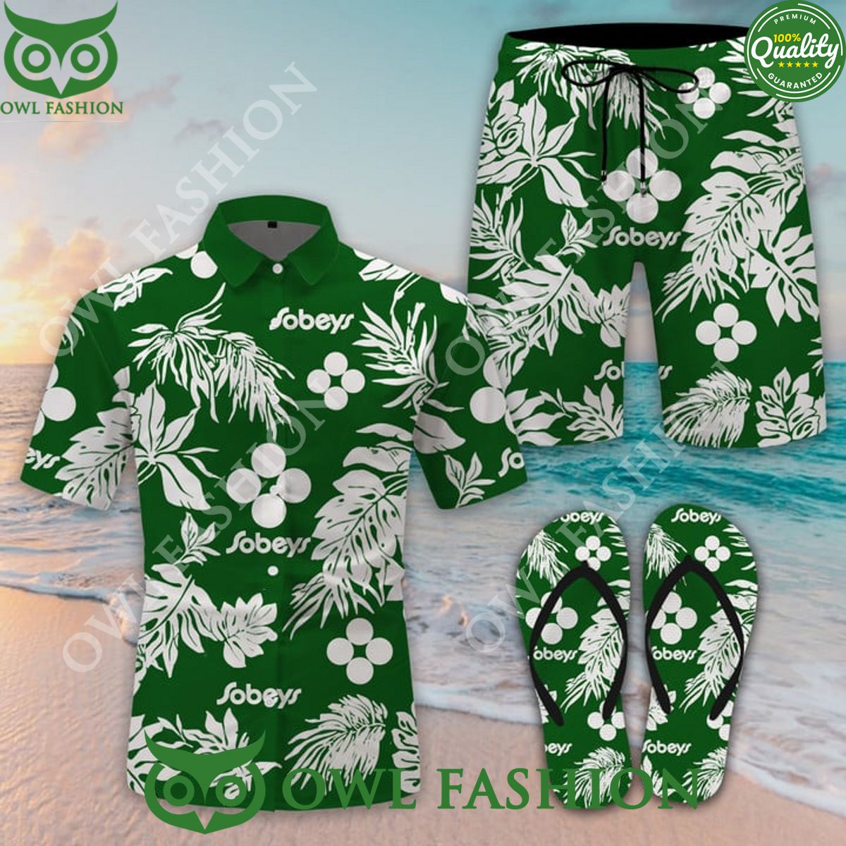 SOBEYS Supermarket chain FLIP FLOPS AND COMBO HAWAII - Adult & Kids T-Shirts, Sweatshirts & Hoodies apparel design preview 1