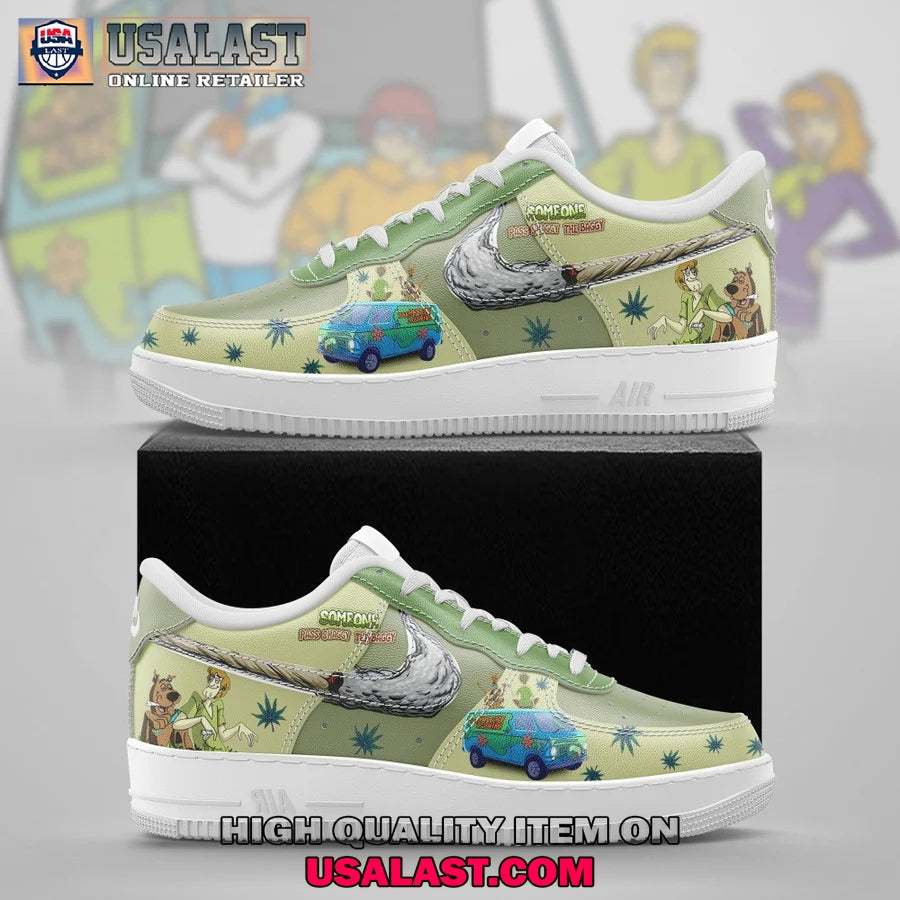 Some One Pass Shaggy The Baggy Air Force 1 Sneaker - Adult & Kids T-Shirts, Sweatshirts & Hoodies apparel design preview 1