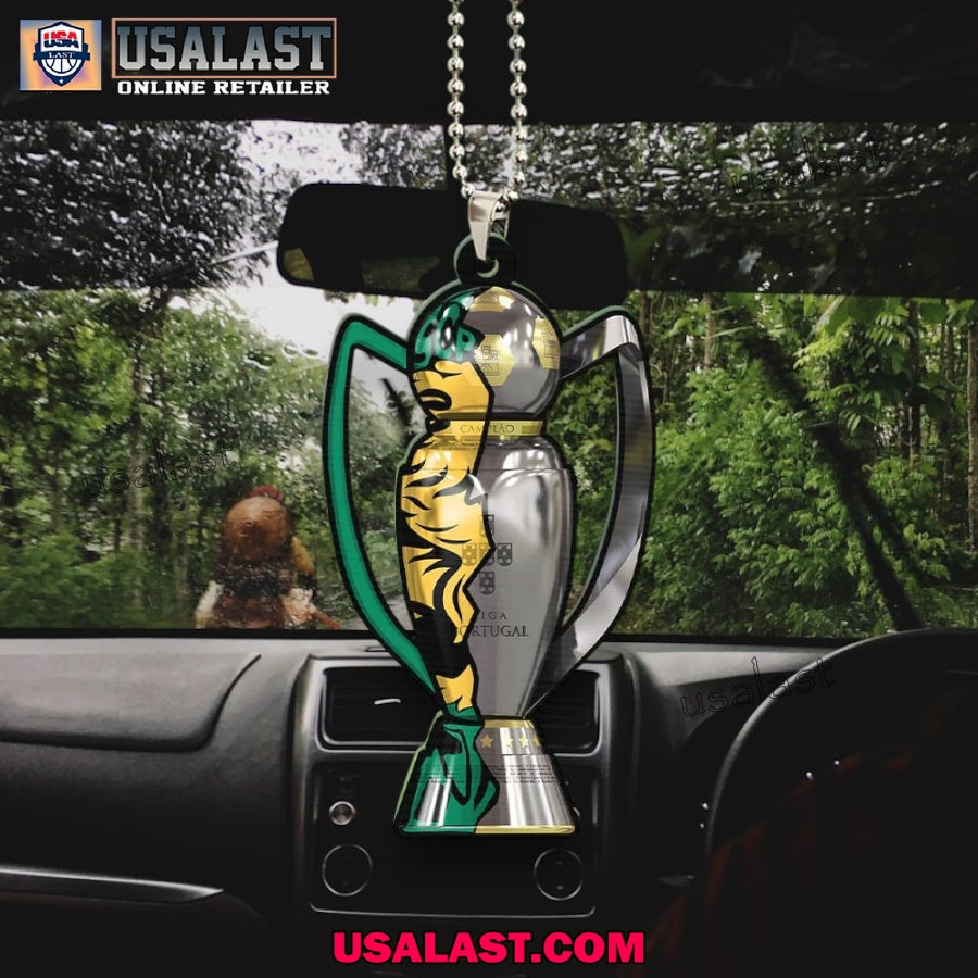 Sporting CP 2025 Liga Portugal Champions Car Ornament - Adult & Kids T-Shirts, Sweatshirts & Hoodies apparel design preview 1