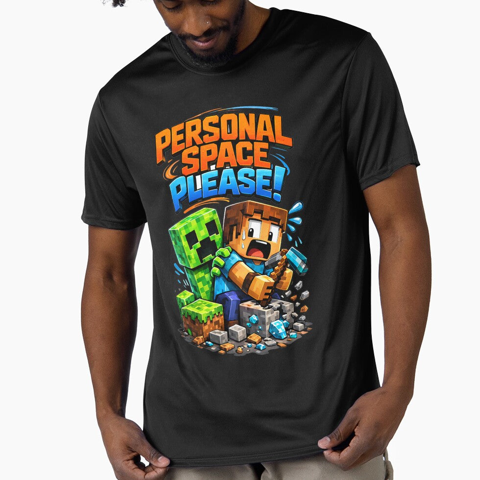 PERSONAL SPACE PLEASE by satyakam-in - Adult & Kids T-Shirts, Sweatshirts & Hoodies apparel design preview 1