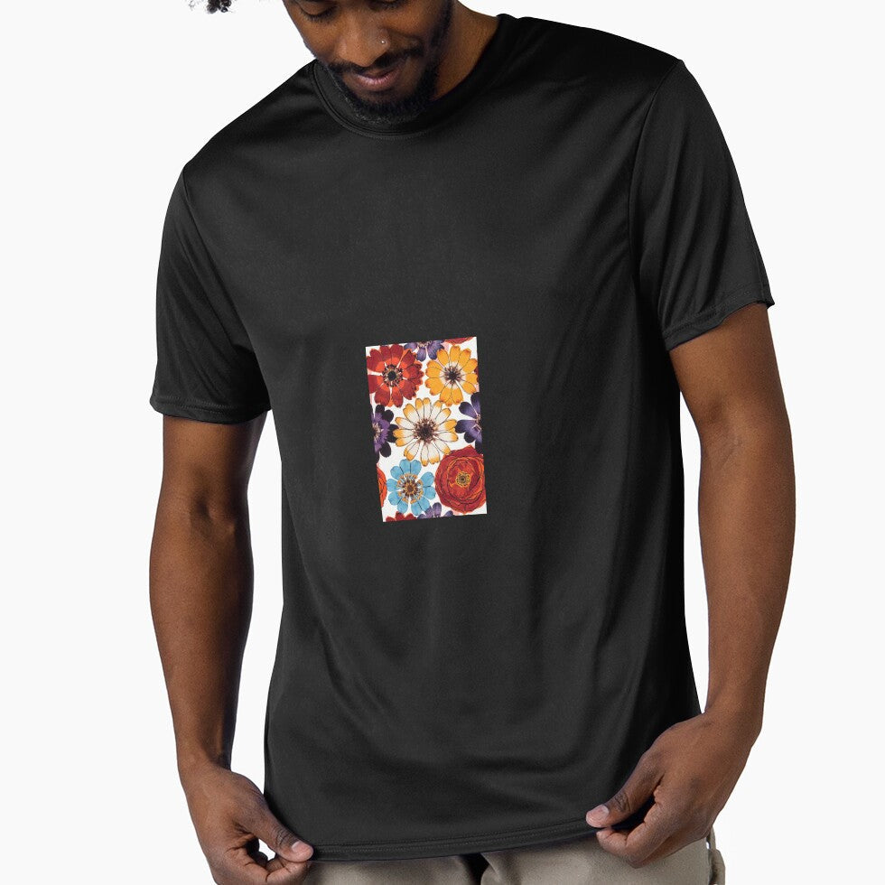 Retro Flower Pop Art by Dreamweavemerch - Adult & Kids T-Shirts, Sweatshirts & Hoodies apparel design preview 1