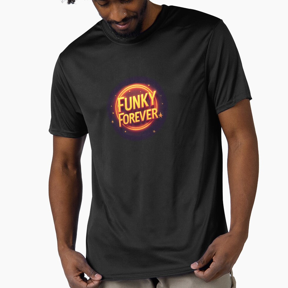 Funky Forever by NEOCHRONOS - Adult & Kids T-Shirts, Sweatshirts & Hoodies apparel design preview 1