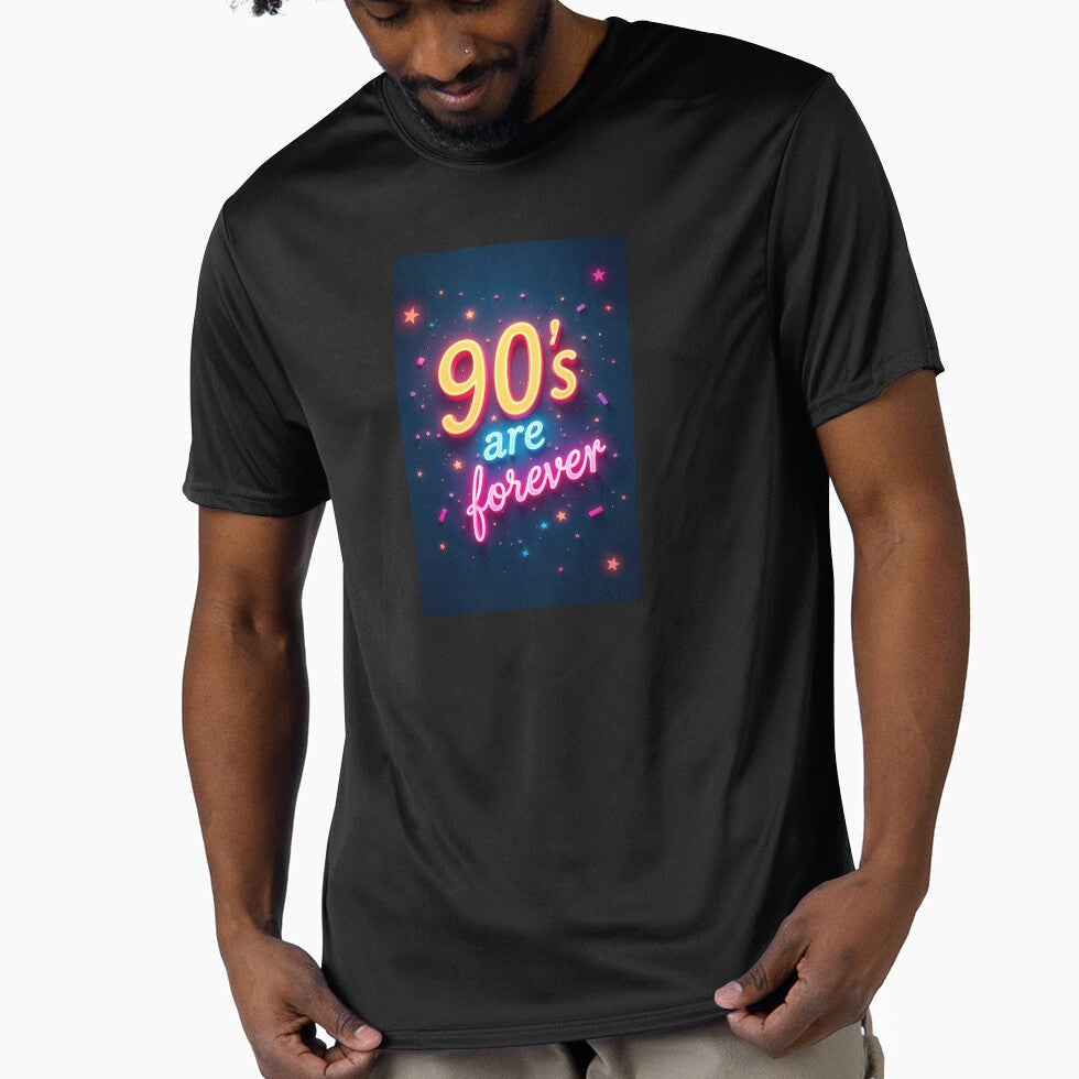 90's Forever by NEOCHRONOS - Adult & Kids T-Shirts, Sweatshirts & Hoodies apparel design preview 1