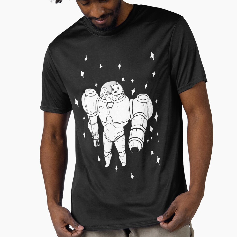 Robo Kitty by JuicySchinken - Adult & Kids T-Shirts, Sweatshirts & Hoodies apparel design preview 1