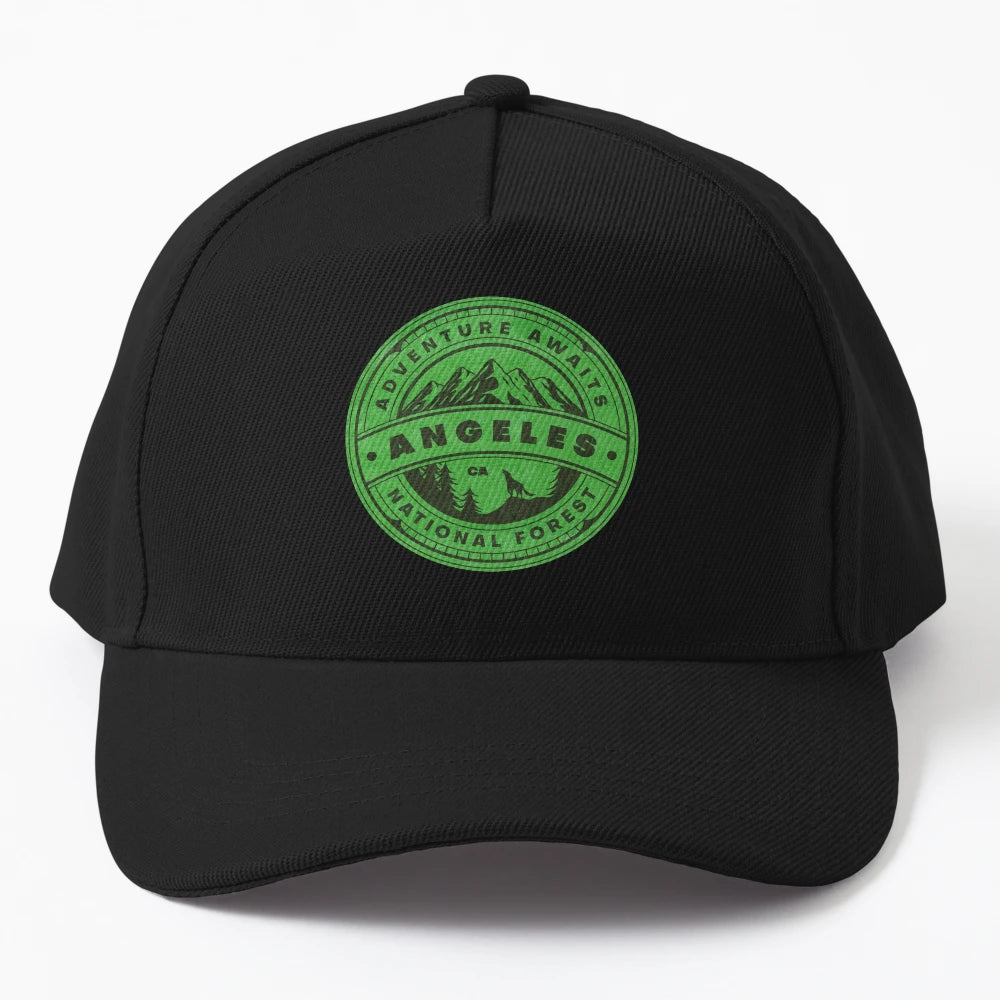 Angeles National Forest Adventure Awaits New Era Snapback - Snapback, Trucker Hat, Dad Hat, Denim Baseball Cap
