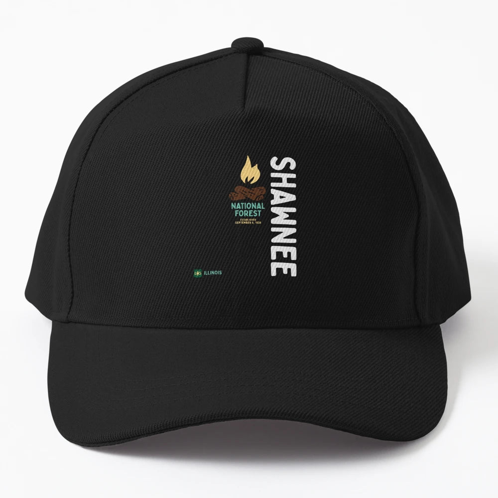 Shawnee National Forest Vertical Illinois New Era Snapback - Snapback, Trucker Hat, Dad Hat, Denim Baseball Cap