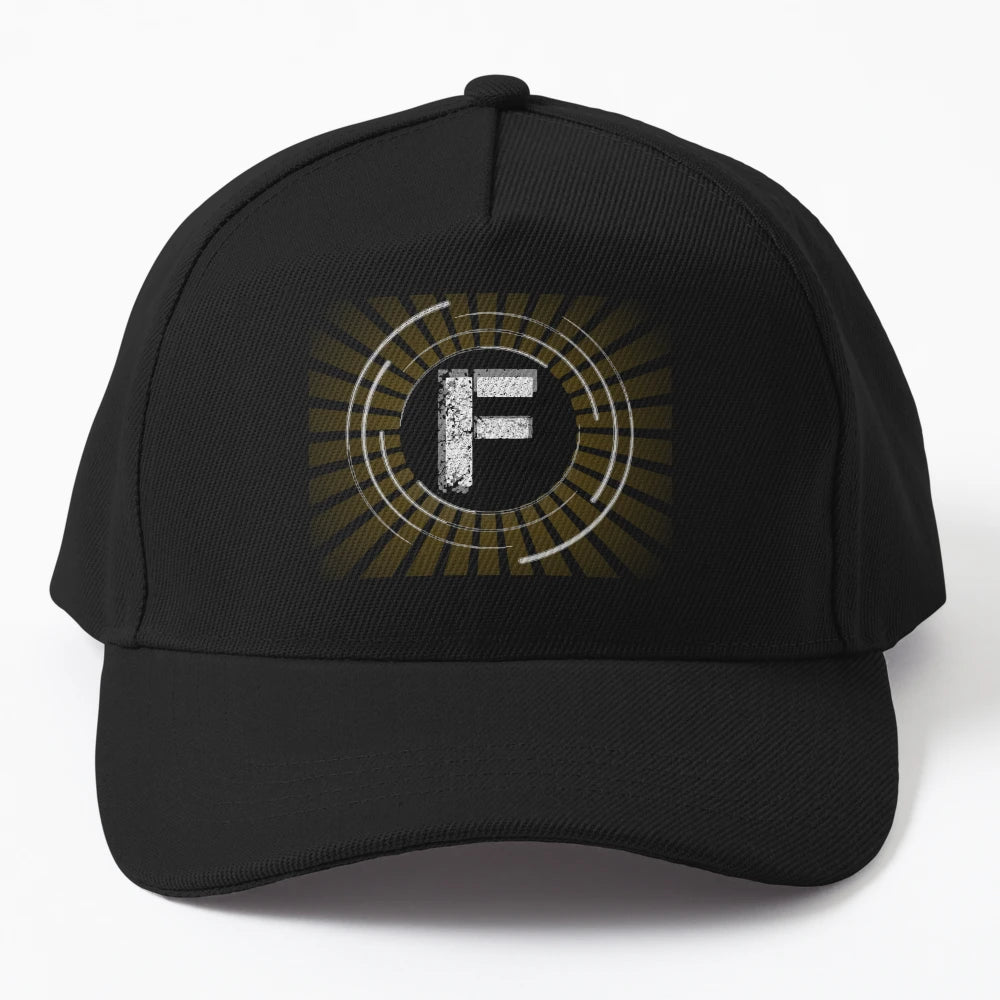 Letter F Alphabet Sunlight And Space OTTO Dad Hat - Vintage - Snapback, Trucker Hat, Dad Hat, Denim Baseball Cap