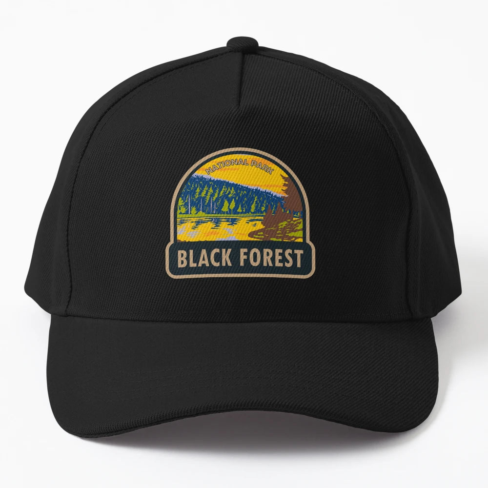 Black Forest National Park Glacial Cirque Lake OTTO Dad Hat - Snapback, Trucker Hat, Dad Hat, Denim Baseball Cap