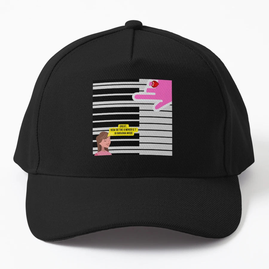 When Your Piano Teacher Suddenly Starts OTTO Dad Hat - Snapback, Trucker Hat, Dad Hat, Denim Baseball Cap