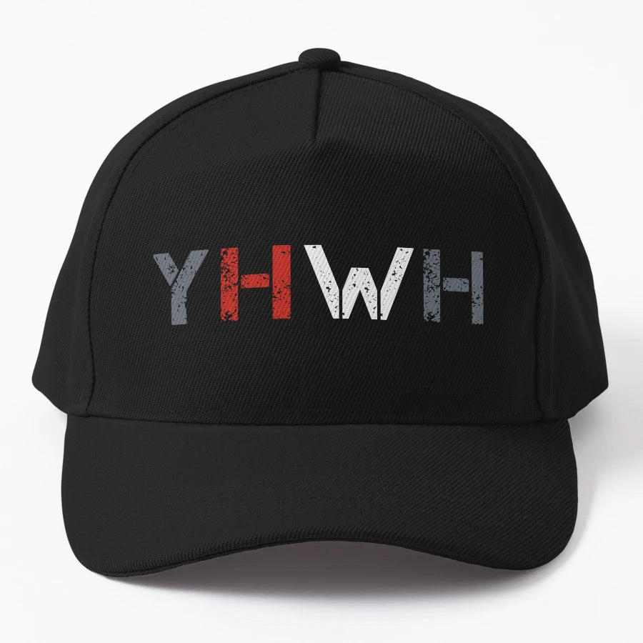 Yhwh Urban T Shirt OTTO Dad Hat - Distressed Breathable - Snapback, Trucker Hat, Dad Hat, Denim Baseball Cap