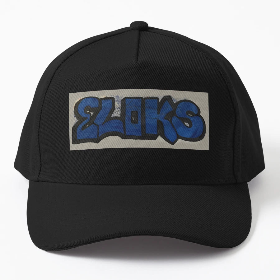 Eloks OTTO Dad Hat - Classic Cap - Snapback, Trucker Hat, Dad Hat, Denim Baseball Cap